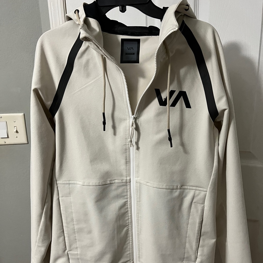 RVCA Mens Grappler Jacket ( Silver )